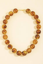 Load image into Gallery viewer, Chunky Round Resin Bead Statement Necklace
