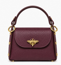 Load image into Gallery viewer, Italian Leather Bee Mini Bag
