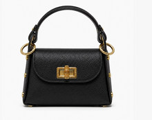 Load image into Gallery viewer, Genuine Italian Leather Bamboo Clasp Bag
