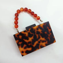 Load image into Gallery viewer, Pearl Acrylic Beaded Clutch
