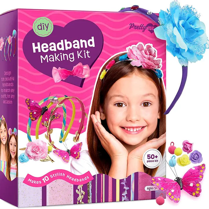 Pretty Me Headband Making Kit, Light Up Tank