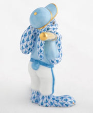 Load image into Gallery viewer, Blue Herend Baseball Bunny
