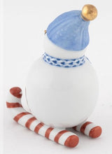 Load image into Gallery viewer, Sapphire Herend Skiing Snowman
