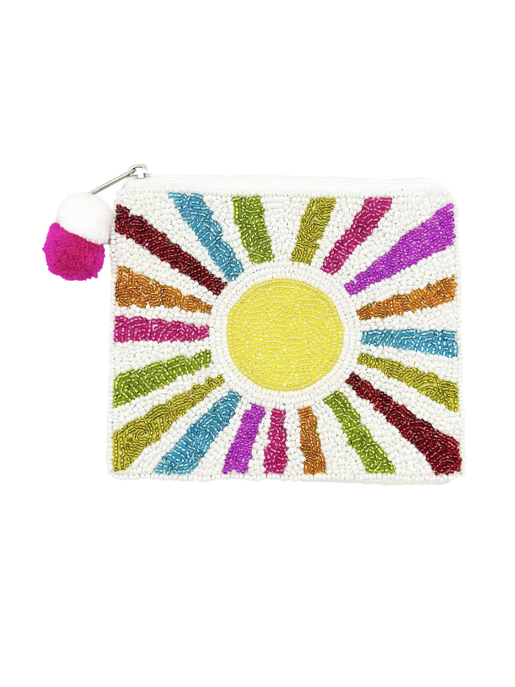 Sunshine Beaded Coin Purse