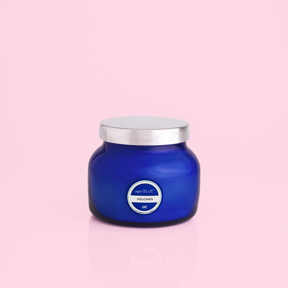 Volcano Blue Petite Signature Jar, 8 oz