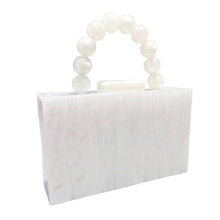 Load image into Gallery viewer, Cecelia Clutch - Pearl White
