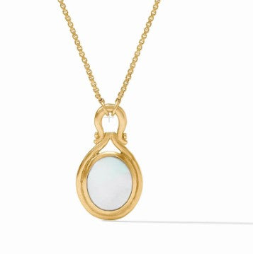Mother of Pearl Saratoga Delicate Necklace