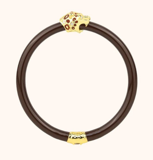 Fauna Panther All Weather Bangle® (AWB®) - Chocolate