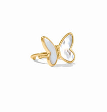 Load image into Gallery viewer, Mother Of Pearl Papillon Statement Ring
