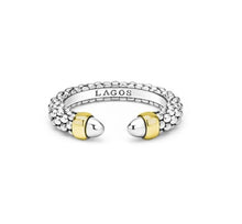 Load image into Gallery viewer, LAGOS Two-Tone Mini Versa Stacking Ring
