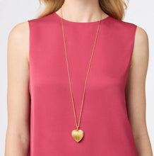 Load image into Gallery viewer, Puffy Heart Locket
