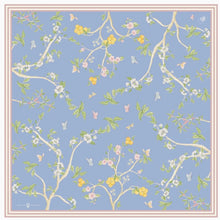 Load image into Gallery viewer, Blue Chinoiserie Scarf
