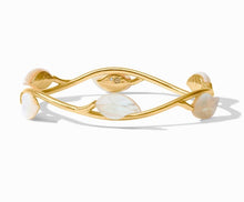 Load image into Gallery viewer, Willow Stone Mother of Pearl Bangle - Medium
