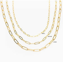 Load image into Gallery viewer, Paperclip Chain Necklace
