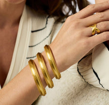 Load image into Gallery viewer, Gold Cannes Bangle
