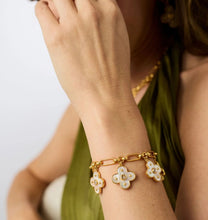 Load image into Gallery viewer, Champagne Colette Charm Bracelet

