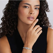 Load image into Gallery viewer, LAGOS Silver Interlocking Diamond Caviar Bracelet | 6mm
