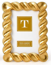 Load image into Gallery viewer, Twist Gold Leaf Frame
