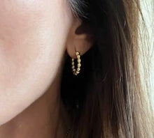 Load image into Gallery viewer, Bali Hoop Earrings
