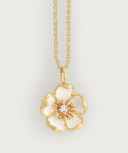 Load image into Gallery viewer, Wildflowers Enameled Pendant Necklace
