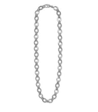 Load image into Gallery viewer, LAGOS Sterling Silver Fluted Oval Link Necklace
