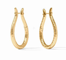 Load image into Gallery viewer, Saratoga Gold Hoop
