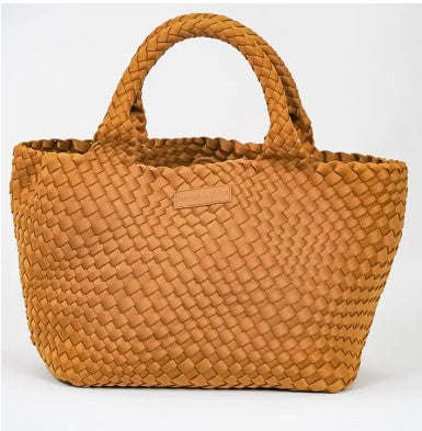 Camel Woven Tote