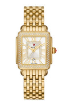 Load image into Gallery viewer, Deco Madison Mid 18K Gold-Plated Diamond Watch
