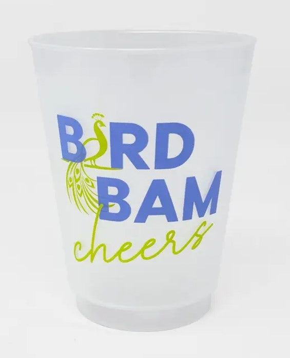 Bird Bam Cheers Frosted Cups