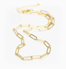 Load image into Gallery viewer, Paperclip Chain Necklace
