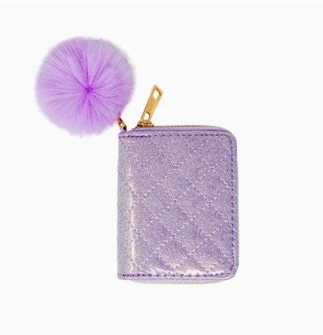Girls Sparkle Quilted Wallet