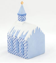 Load image into Gallery viewer, Sapphire Blue Herend Church
