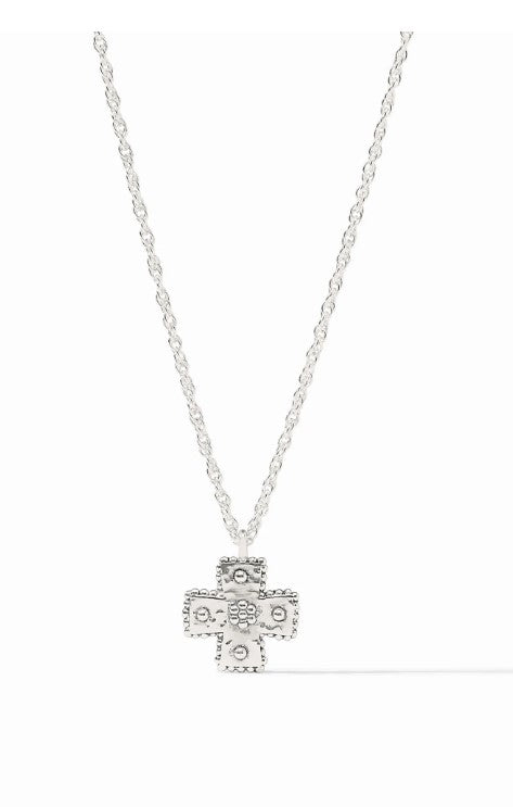 Silver Malta Canterbury Delicate Necklace