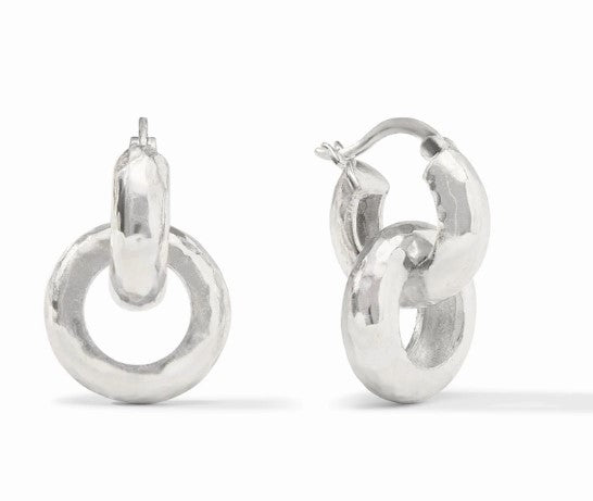 Silver Catalina 2-in-1 Earring