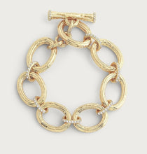 Load image into Gallery viewer, Gold Enchanted Forest Chain Link Bracelet
