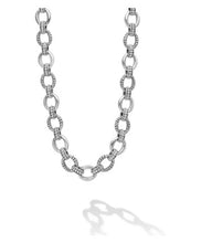 Load image into Gallery viewer, LAGOS Sterling Silver Fluted Oval Link Necklace
