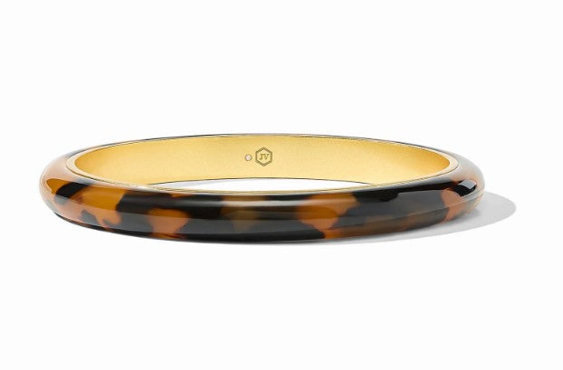 Tortoiseshell Green Madison Statement Bangle