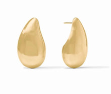 Load image into Gallery viewer, Medium Wave Gold Earring
