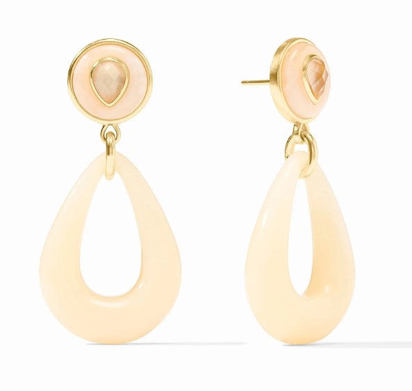 Ivory Carnaby Statement Earring