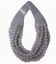 Load image into Gallery viewer, Chunky Beaded Layered Magnetic Necklace
