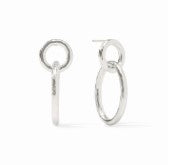 Silver Catalina Link Earring