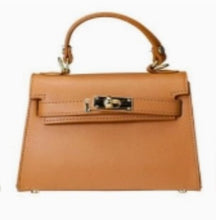 Load image into Gallery viewer, Melb Italian Leather Elegant Structured Handbag
