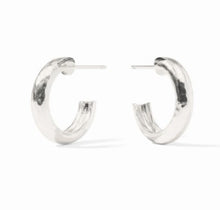 Load image into Gallery viewer, Silver Havana Hoop
