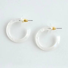 Load image into Gallery viewer, Opalite Cam Mini Hoops
