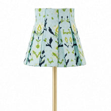 Load image into Gallery viewer, Petal Garden Navy Box Pleat Shade Cover
