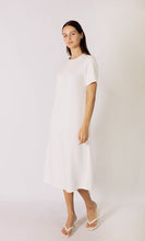 Load image into Gallery viewer, Ivory P. CILL Butter Modal Midi T-Shirt Dress
