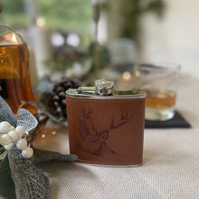 Load image into Gallery viewer, Stag Leather Hip Flask
