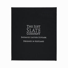 Load image into Gallery viewer, Shooting Leather Hip Flask

