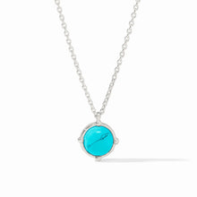 Load image into Gallery viewer, Silver Honeybee Solitaire Necklace
