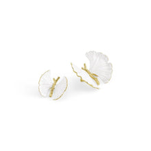 Load image into Gallery viewer, Butterfly Ginkgo Gold Decorative Objects Set of 2
